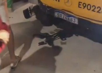 Homem morre após colisao entre ônibus BRT e bicicleta elétrica no Recreio, Zona Sudoeste do Rio